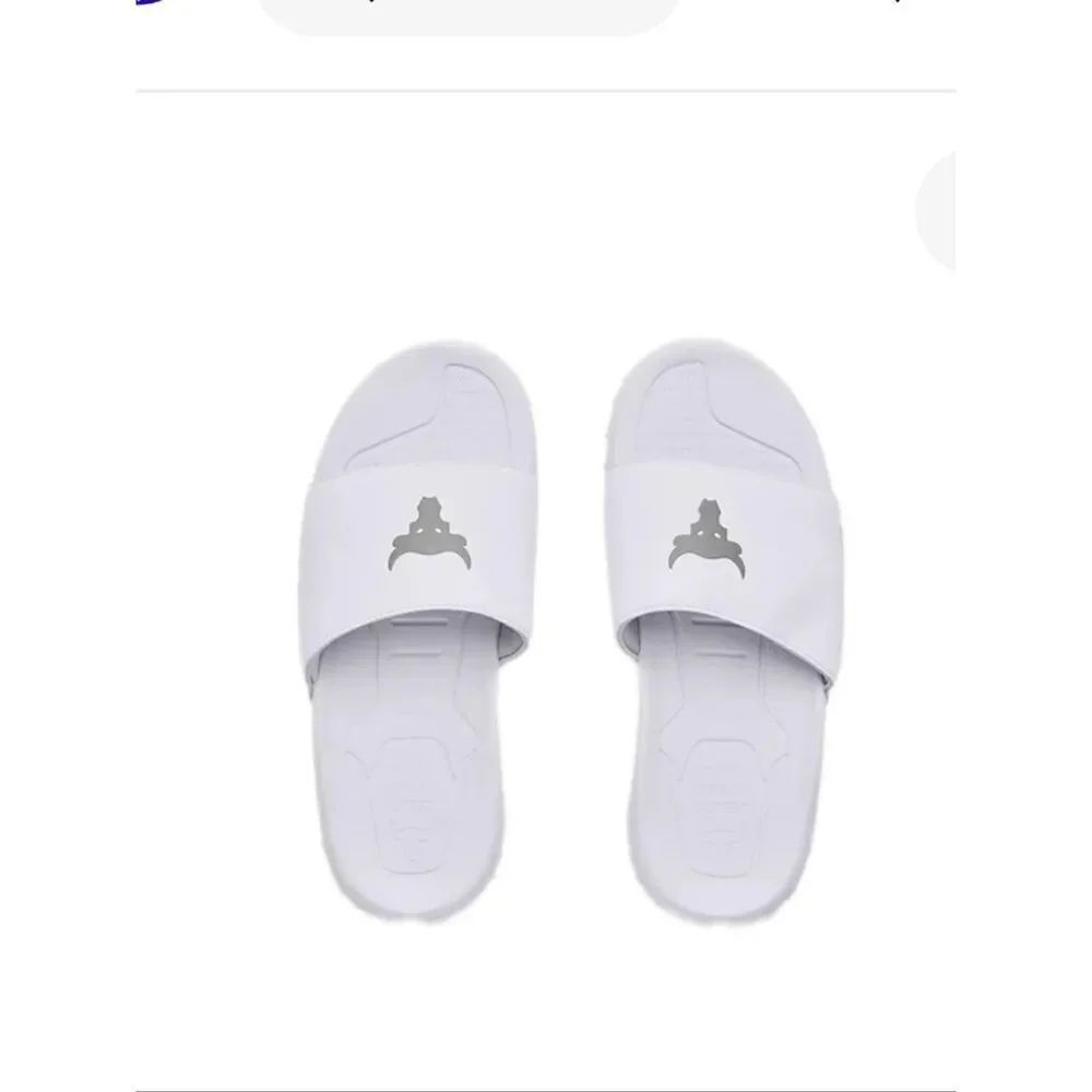 Under Armour Project Rock Men's White Slide Sandals